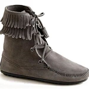 Minnetonka for J. Crew booties